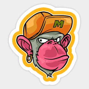 Ape Rapper Sticker